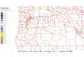 Oregon deviations from normal to date