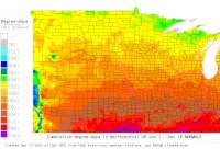 N. Central US Normals to date