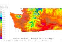 Washington Normals to date