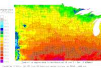 N. Central US Normals to date