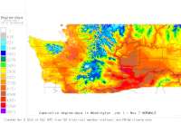 Washington Normals to date