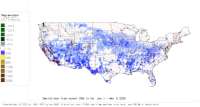 SW US deviations from normal to date