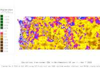 NW US deviations from normal to date