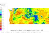 daily NW USA DD maps - this year to date