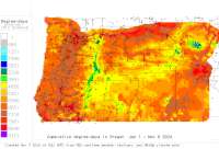 daily Oregon DD maps - this year to date