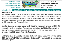 Online IPM Pest and Plant Disease Models